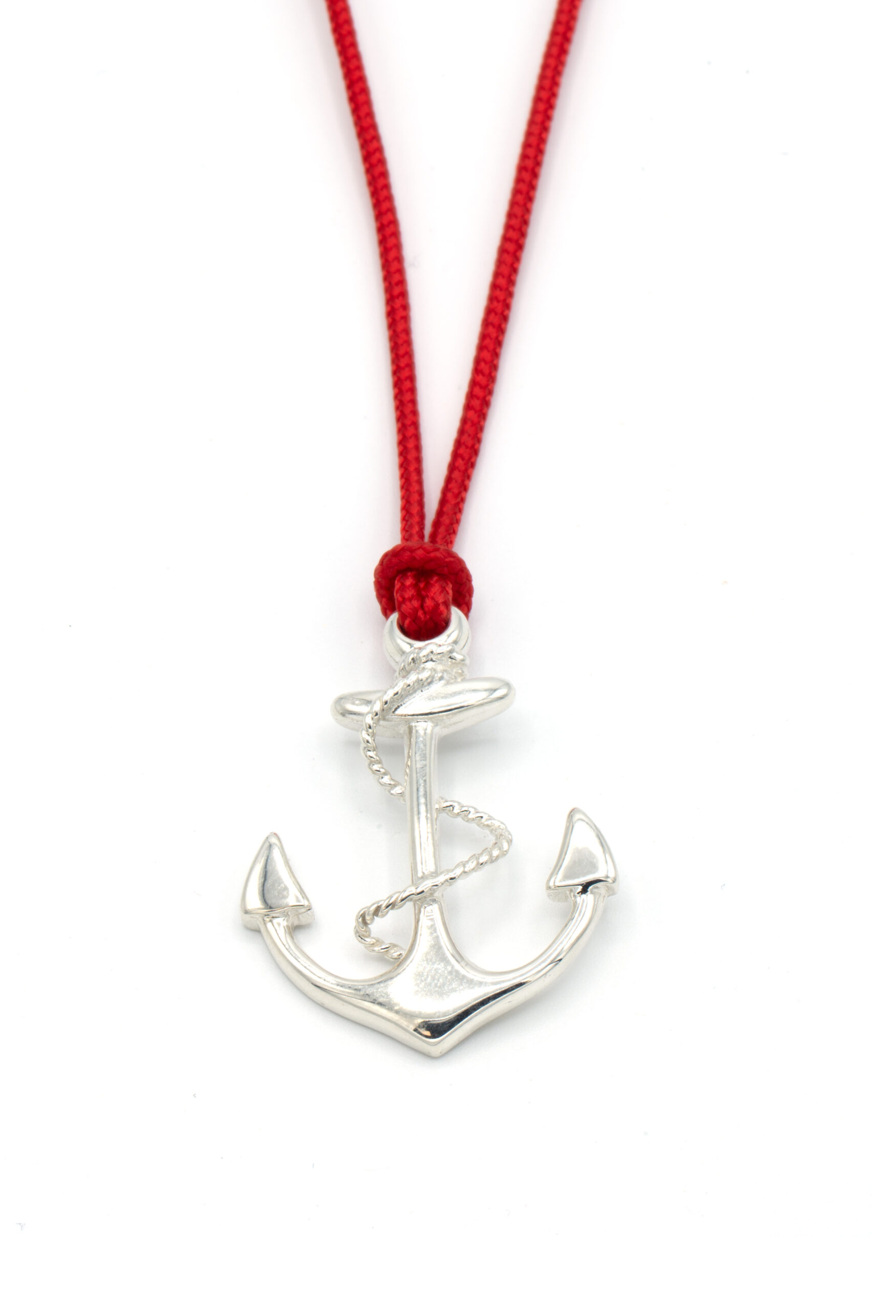 Girocollo Anchor Rosso