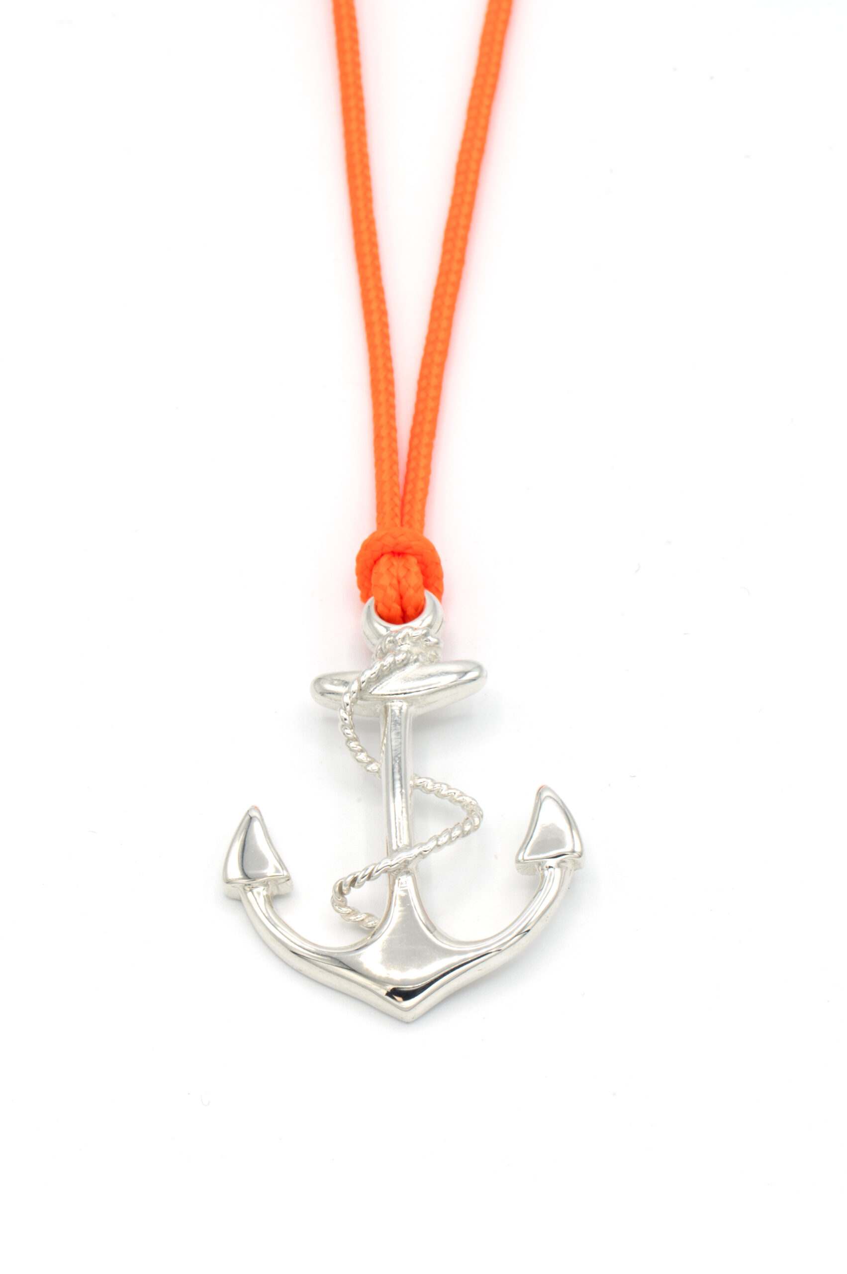 Girocollo Anchor Arancione Fluo