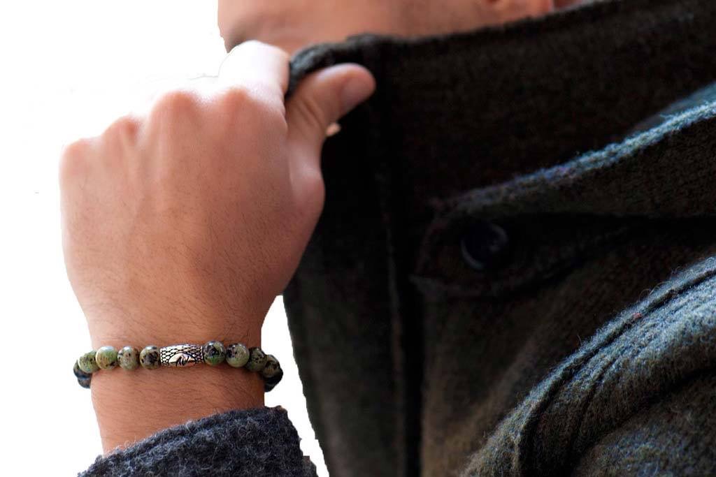 Bracciale Stone Turchese Africano - immagine 3