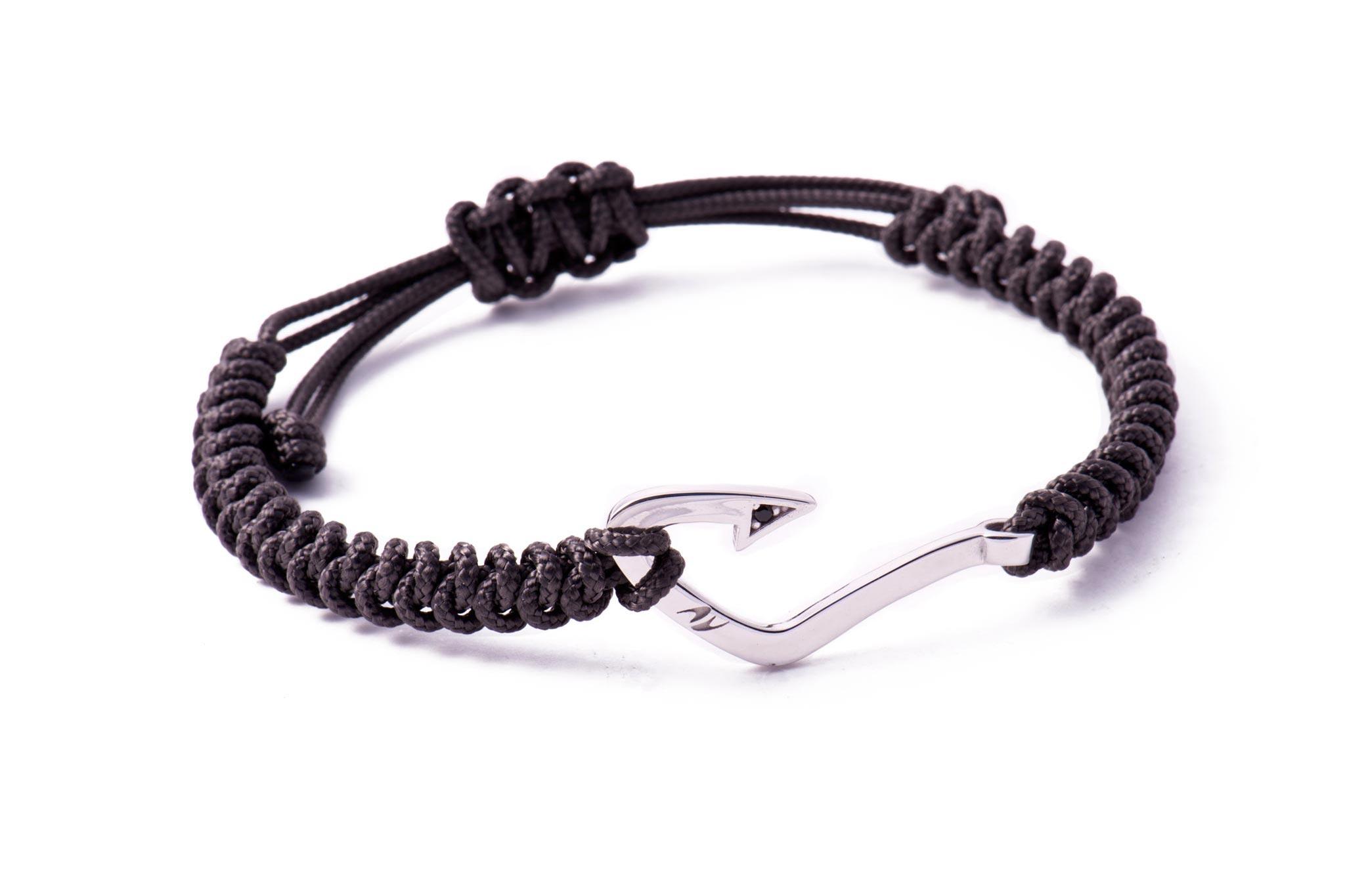 Bracciale Hook Grigio Antracite
