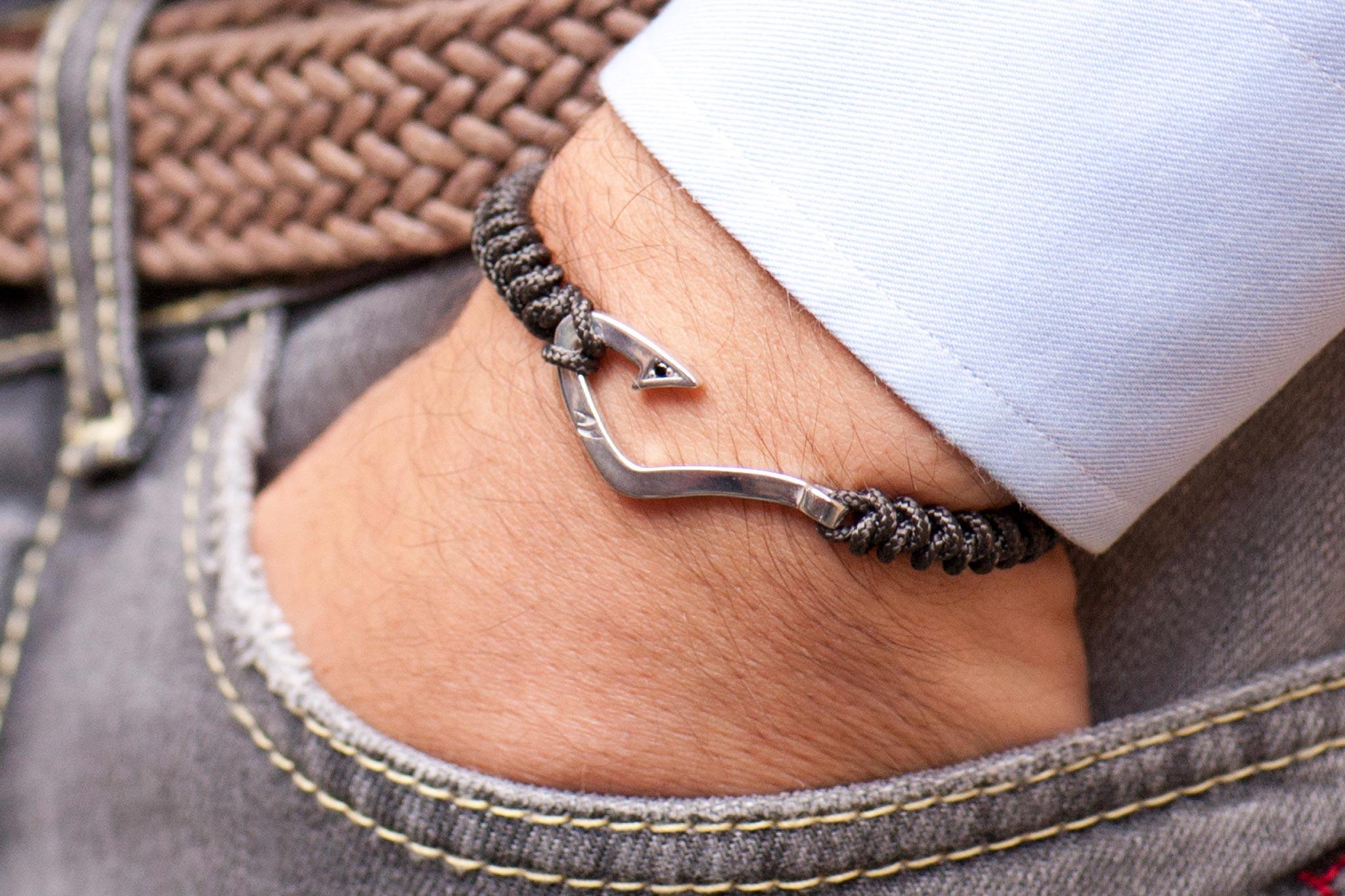 Bracciale Hook Grigio Antracite - immagine 2