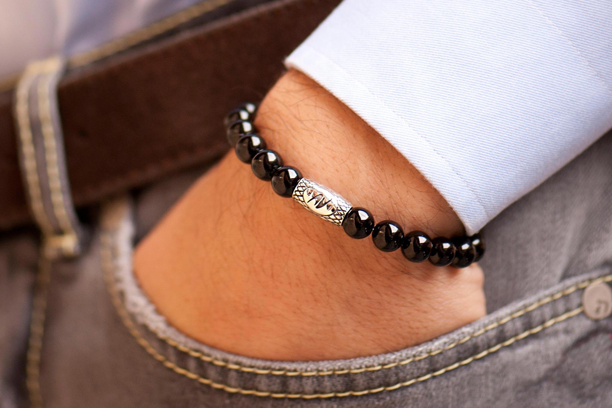 Bracciale Stone Onice Lucido - immagine 2