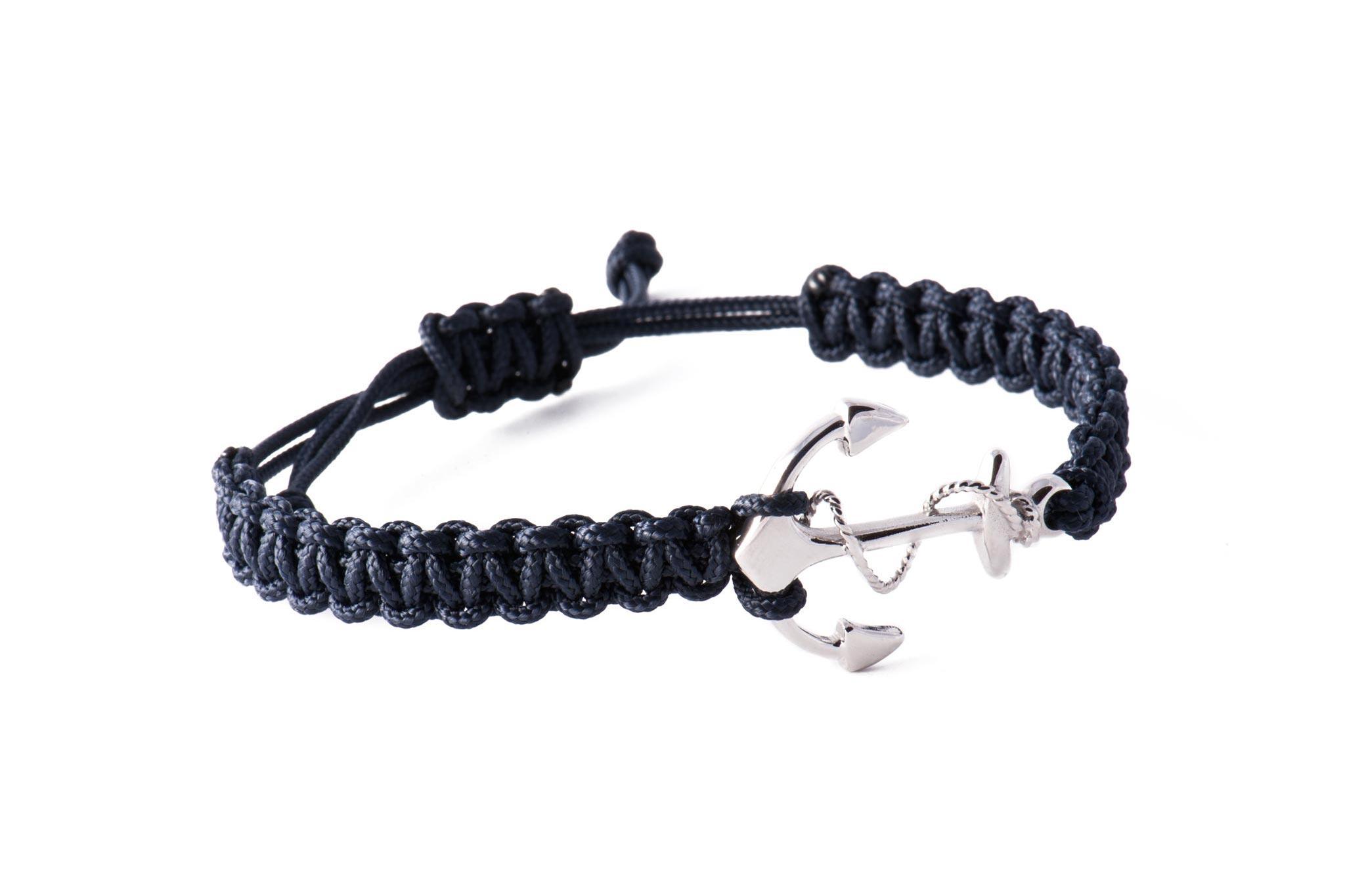 Bracciale Anchor Blu Notte